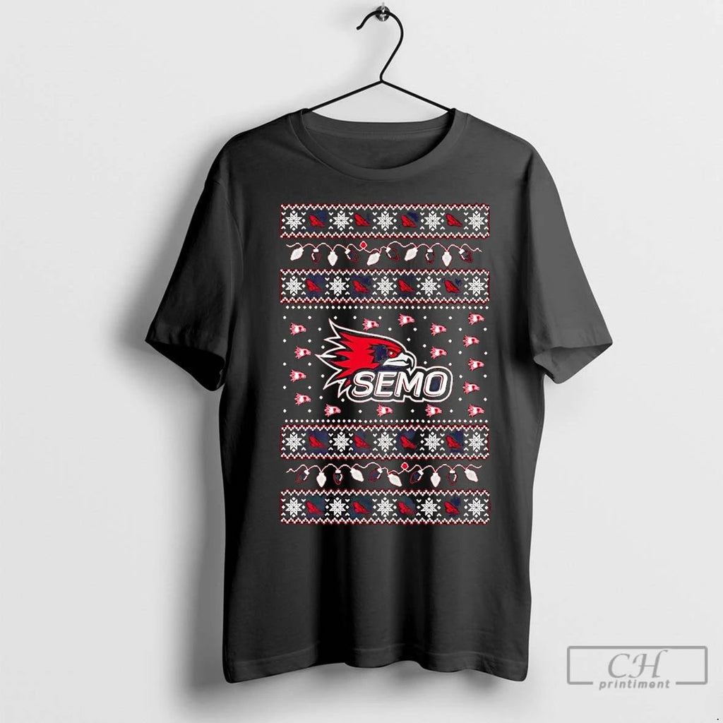Premium Southeast Missouri State Redhawks Ugly Christmas Light