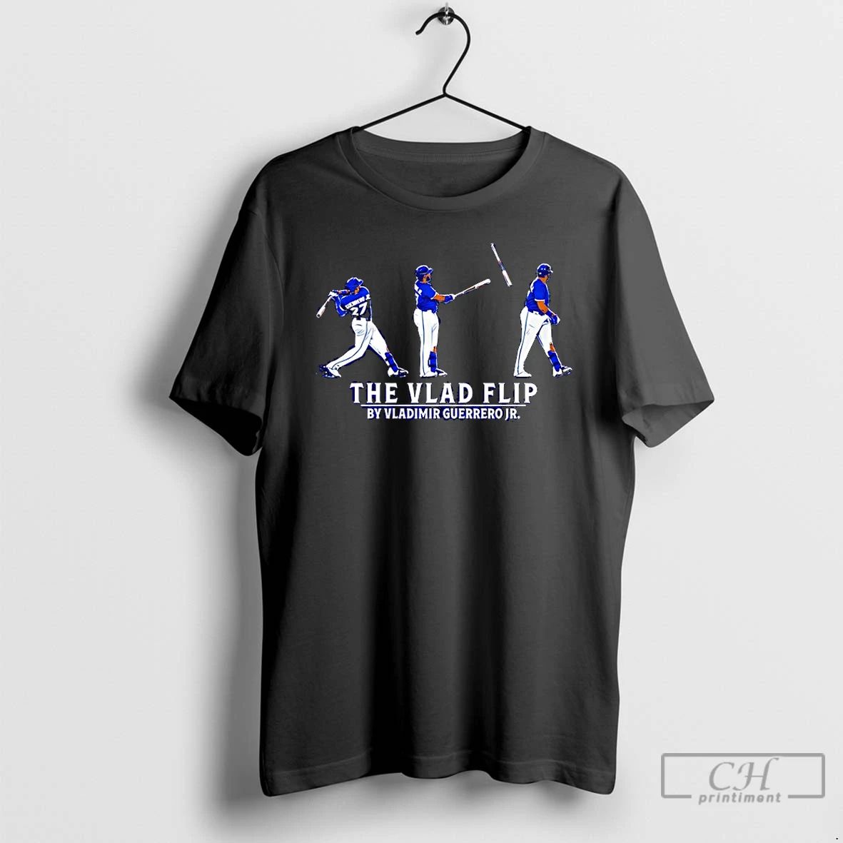 Premium The Vlad Flip By Vladimir Guerrero Jr Toronto Blue Jays Baseball T Shirts
