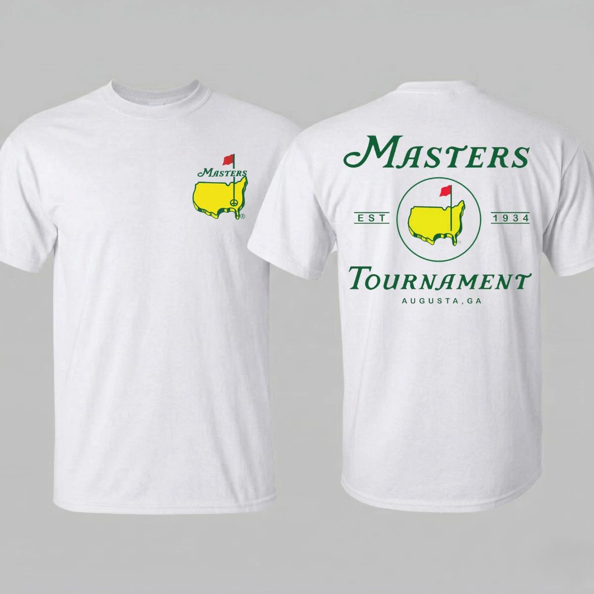 Golf Masters Tournament Shirt Sports Graphic Tee Classic Fit Major Championship