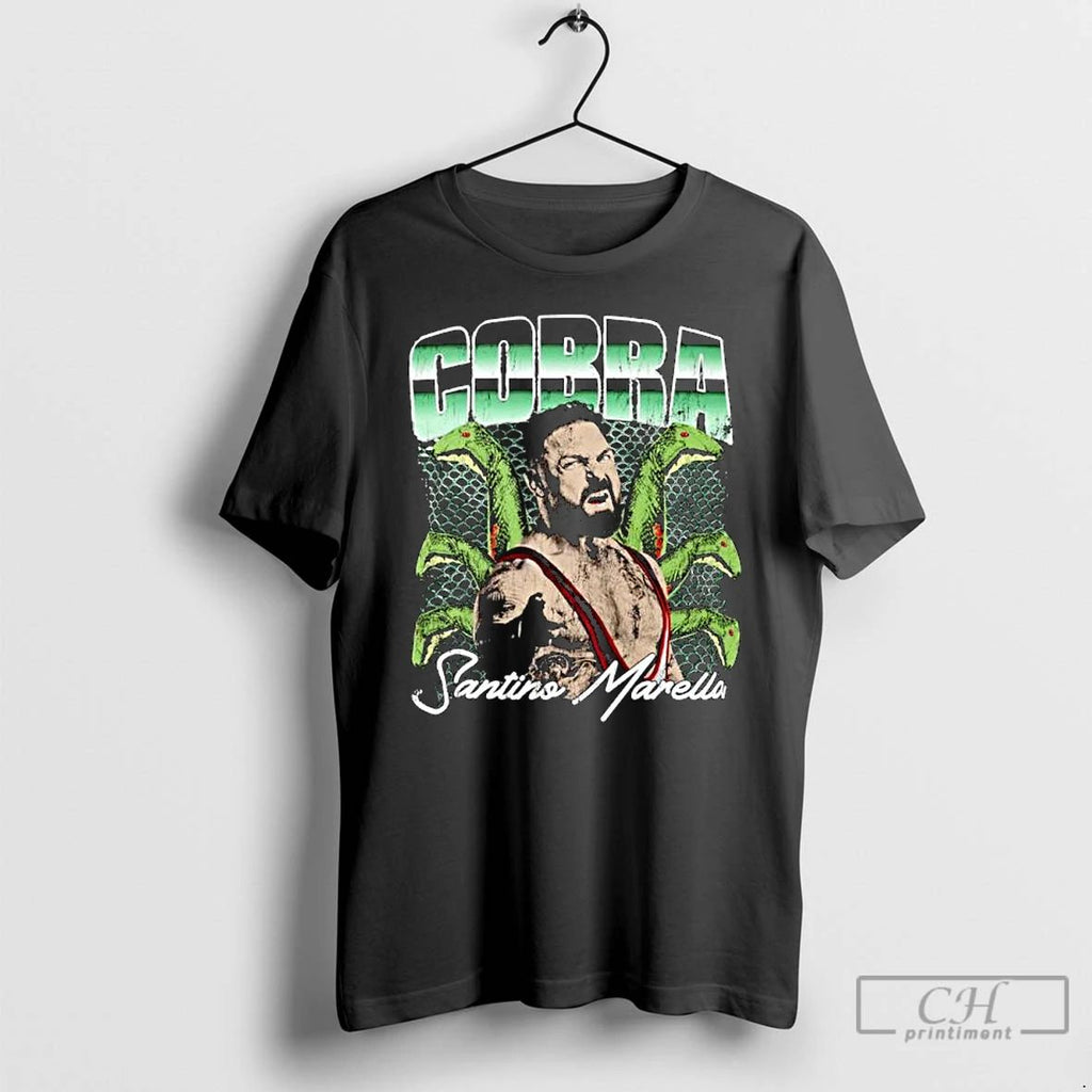 Classic Santino Marella Cobra Vintage Ornaments T Shirts