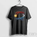 Classic Skoll And Hati Ragnarok Norse Mythology T Shirts