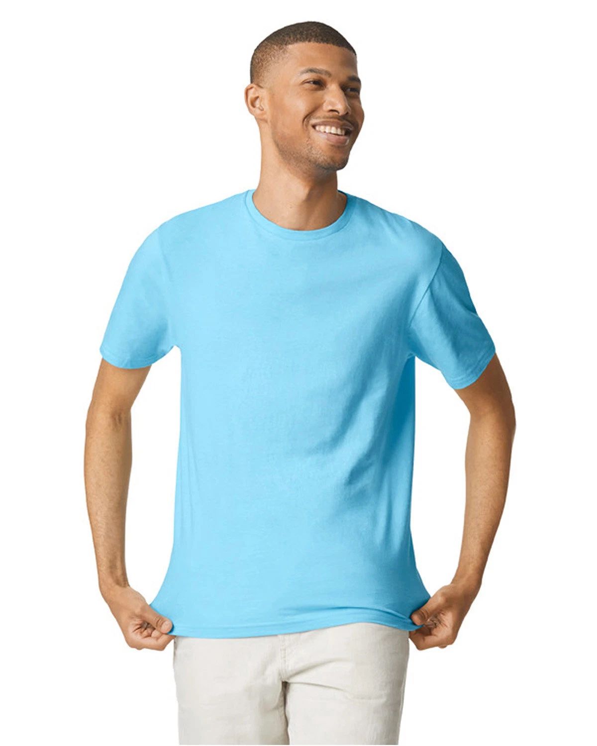 5 Pack Of Gildan Adult Softstyle Stylish T Shirt Casual Plain T-Shirt - G640
