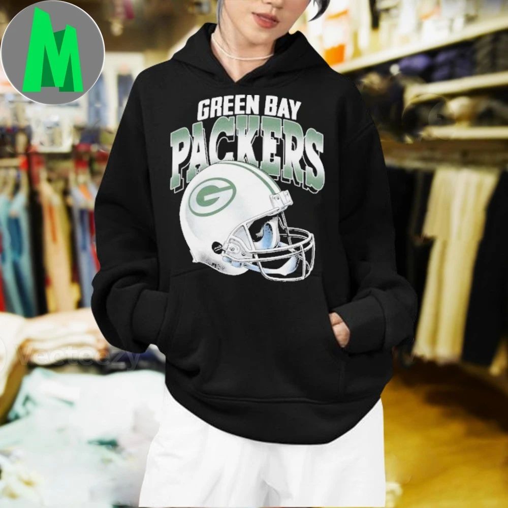 Original Green Bay Packers Gradient Helmet Shirt