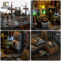 Frankenstein Midnight Monster Laboratory Building Brick Set