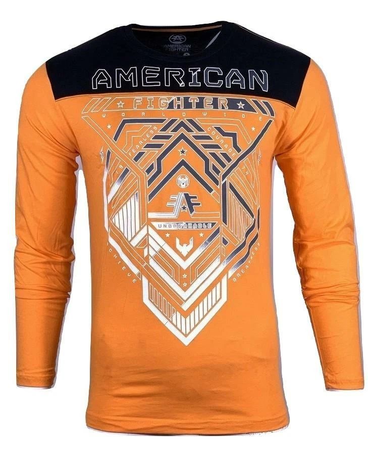 American Fighter Men's T-Shirt L/S NOBLE TEE Athletic MMA