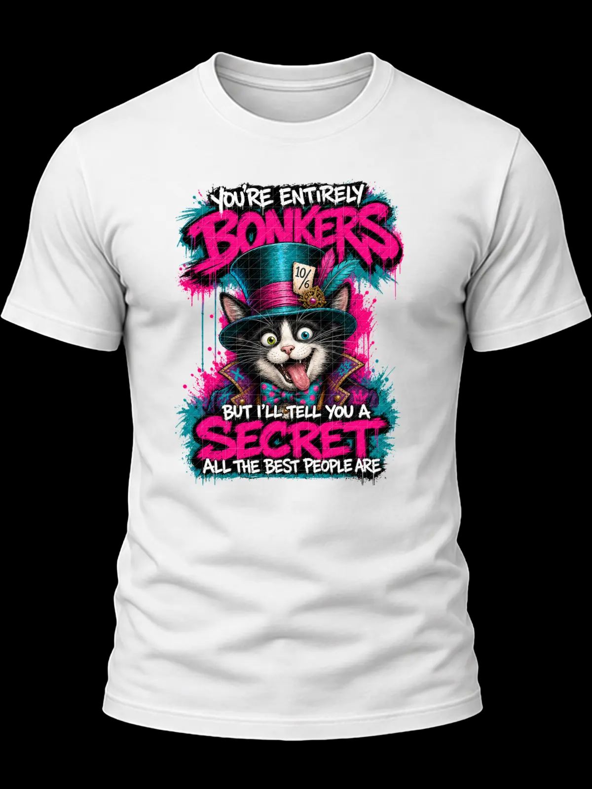 You’re Entirely Bonkers Tuxedo Cat Shirt
