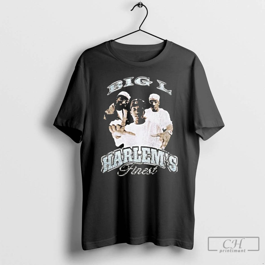 Classic Big L Harlems Finest T Shirts