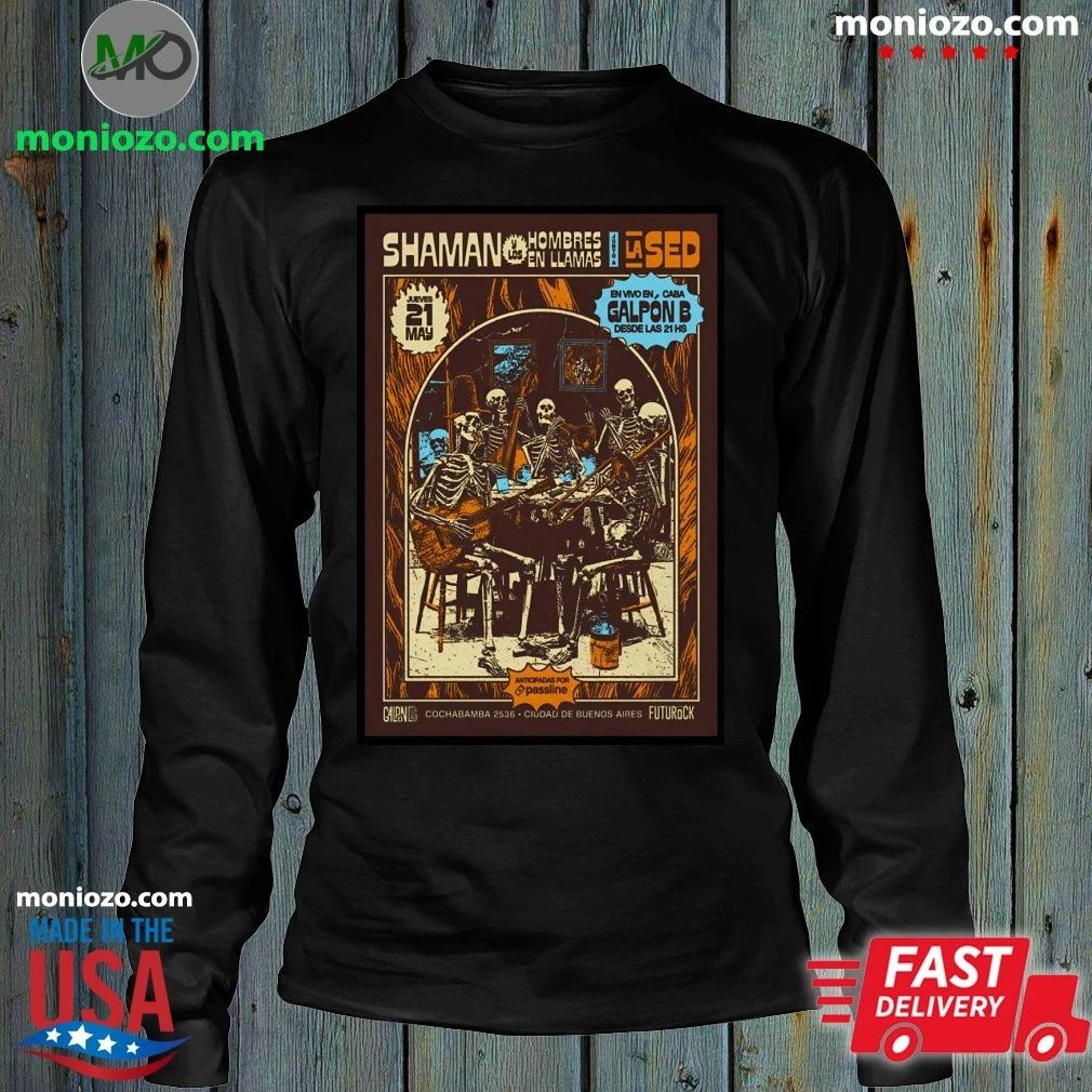 Shaman Herrera 5 21 2026 Buenos Aires Argentina Poster T-Shirt