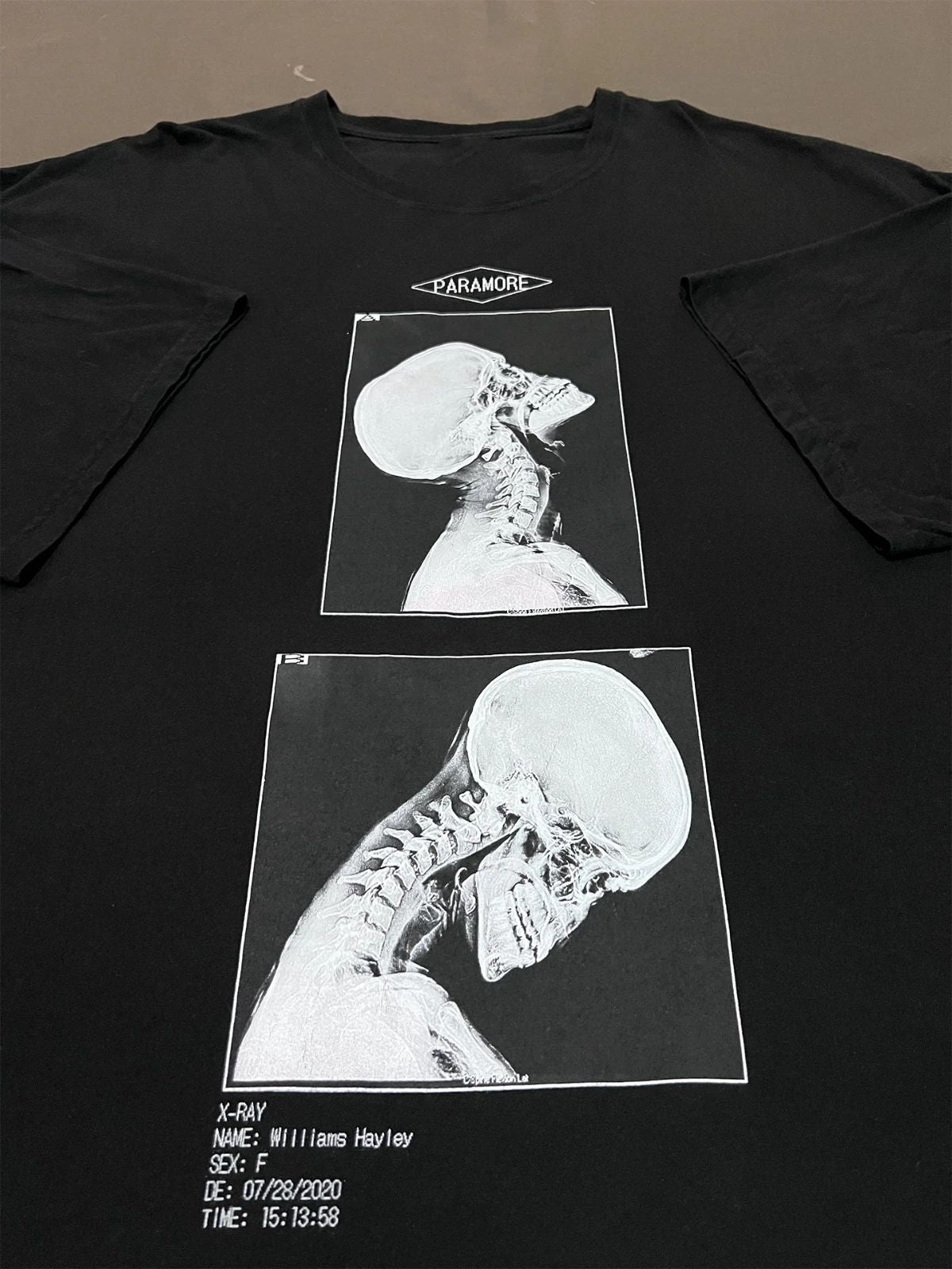 2023 PARAMORE Tour X-RAY Hayley Williams Unisex Cotton T-shirt All Sizes S217
