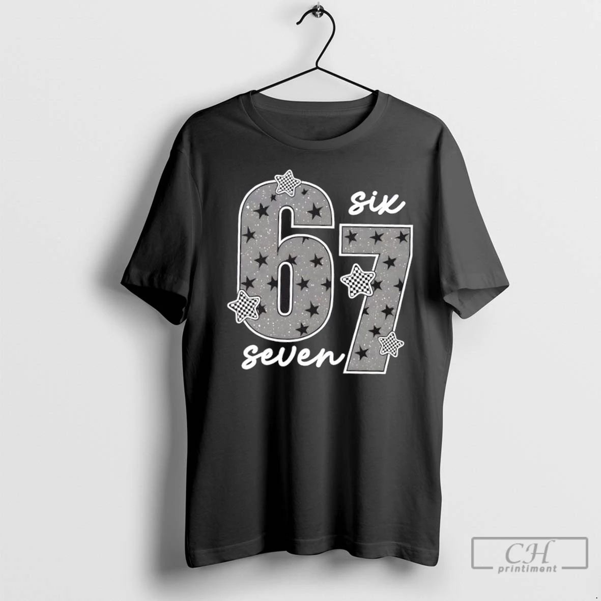 Premium Six Seven 6 7 Meme 67 Classic Retro