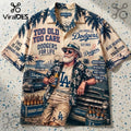 MLB Los Angeles Dodgers Palm Tree Hawaiian Shirt