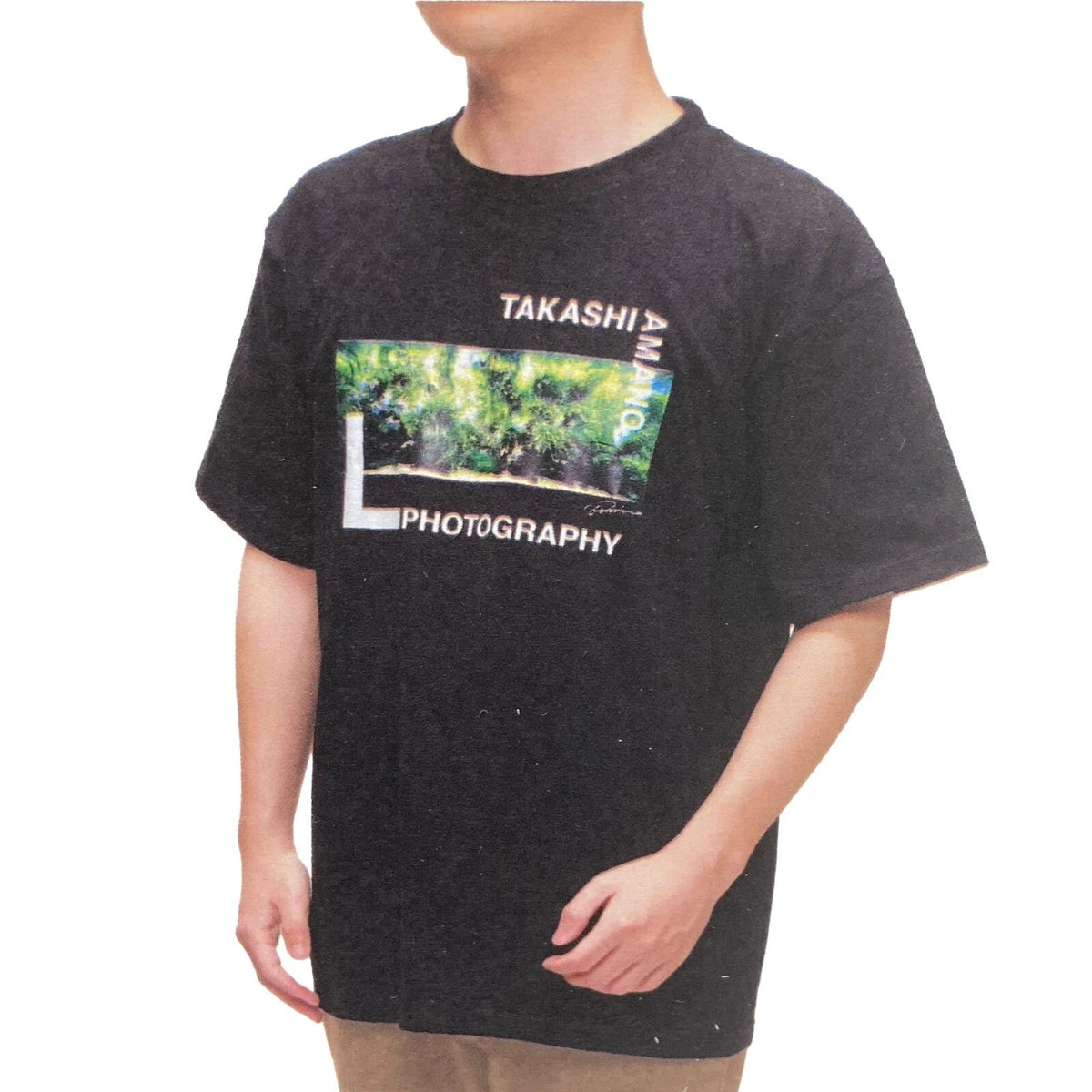 ADA Takashi Amano Photography Limited T-shirt Suikei Black Color Size L