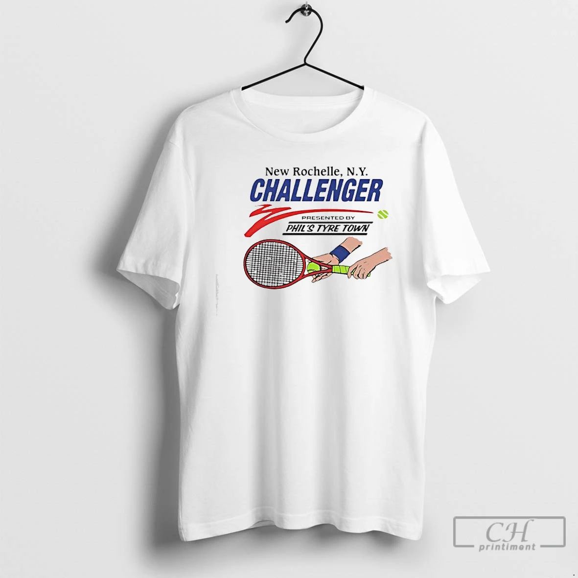 Premium New Rochelle N Y Challenger Racket Phils Tyre Town T Shirts