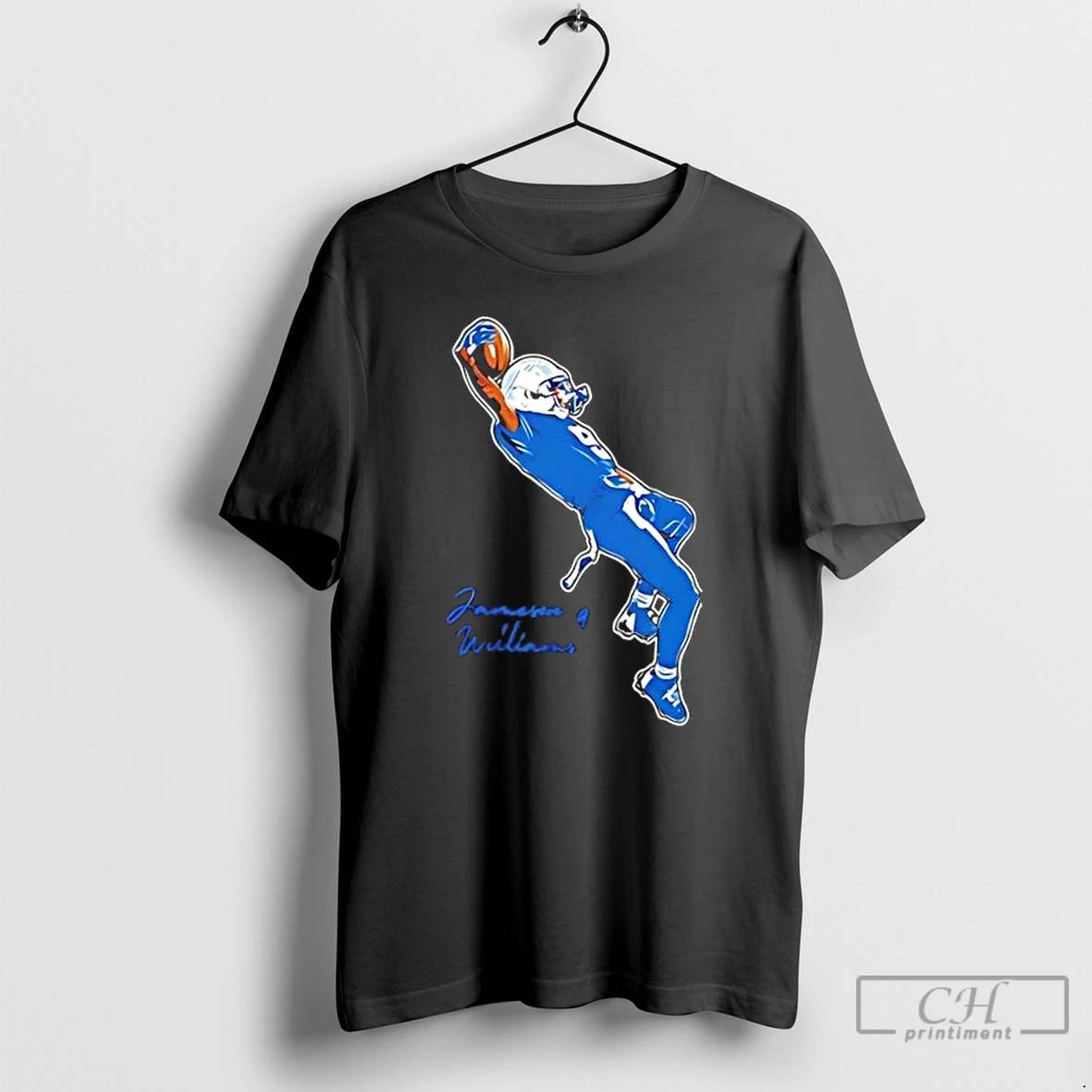 Classic Jameson Williams Detroit Lions American Football Graphic Signature T Shirts