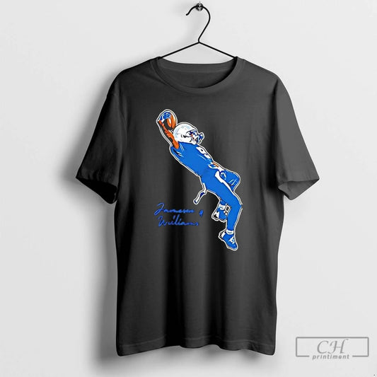 Classic Jameson Williams Detroit Lions American Football Graphic Signature T Shirts