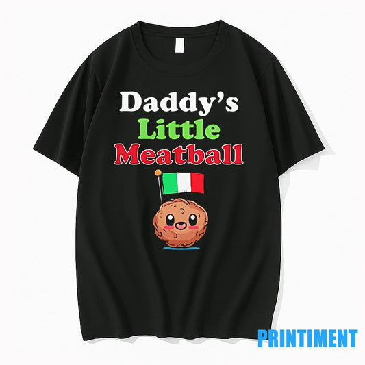 Daddys Little Meatball Italian Flag Tshirts Sweater