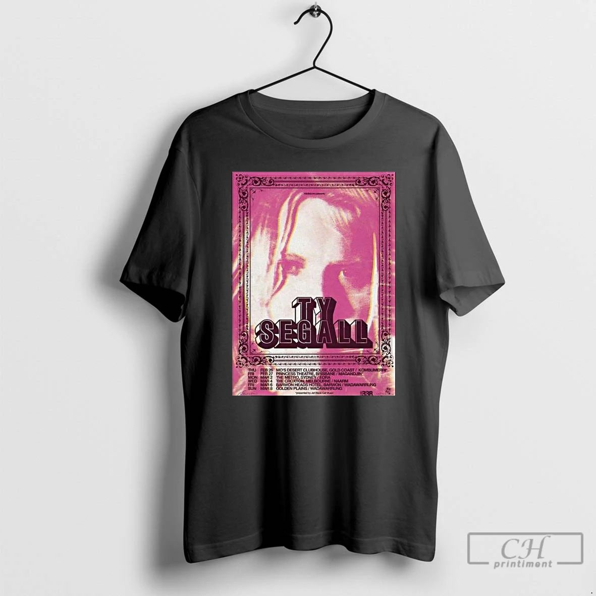 Classic Ty Segall Australia 2026 Shows Long Sleve T Shirts