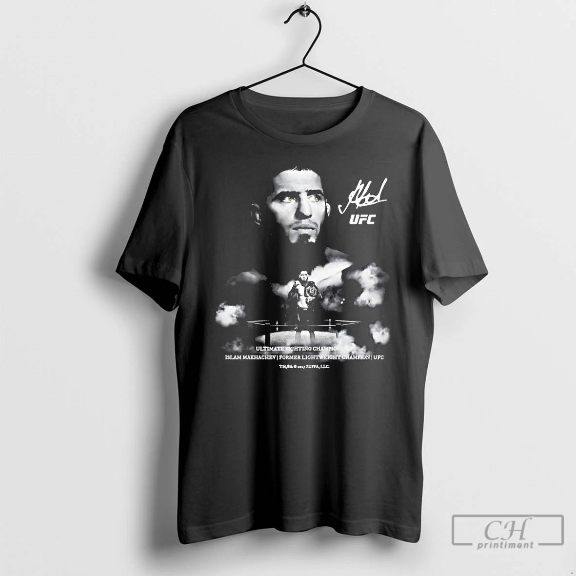 Classic Islam Makhachev Ufc 322 Staredown Signature T Shirts