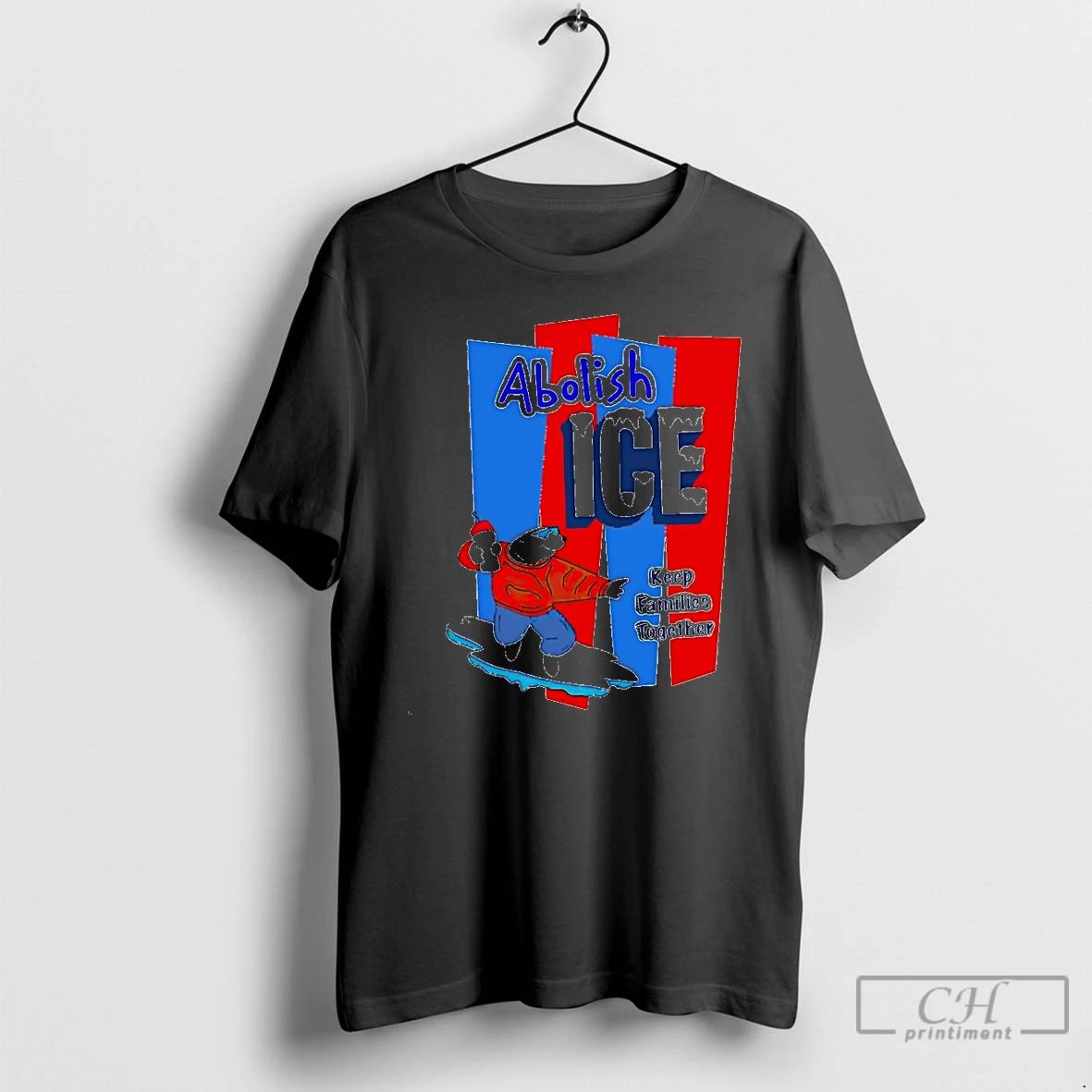 Classic Abolish Ice Keep Families Together Christmas T Shirts
