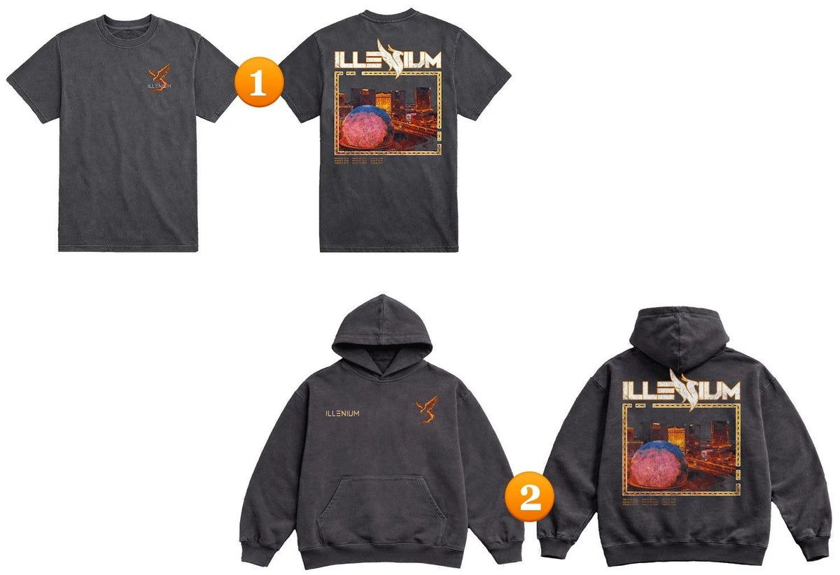 SALE! Illenium Sphere Odyssey 2026 Hoodie OR T-Shirt Reprint All Size