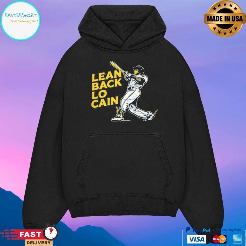 Lean Back Lo Cain Baseball T-shirt
