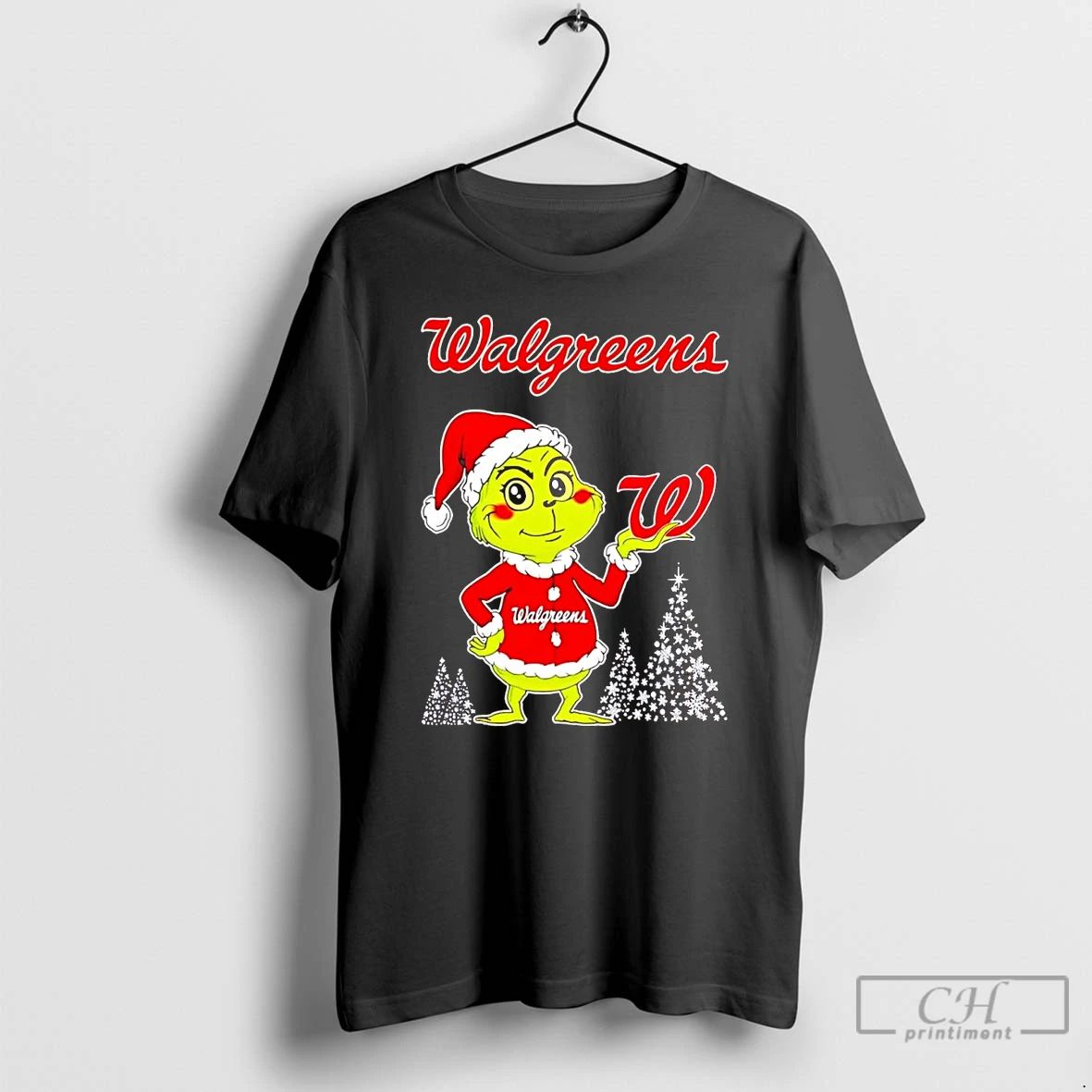 Classic Santa Grinch Walgreens Christmas T Shirts