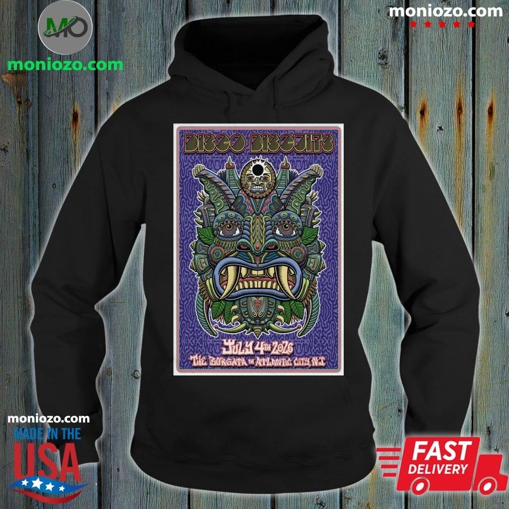 The Disco Biscuits July 4 2026 In Atlantic City NJ Poster T-Shirt