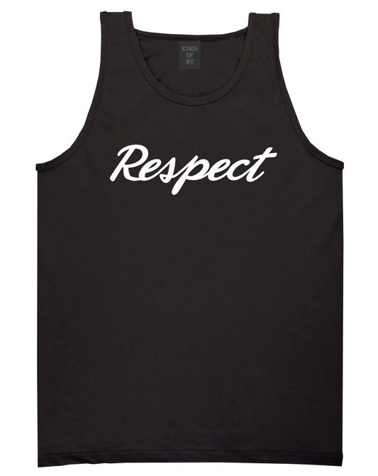 Kings of NY Respect Tank Top T-Shirt Street Style Streetwear Mens Boys Clothing