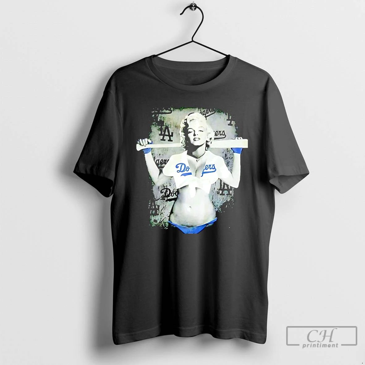 Premium Marilyn Monroe X Los Angeles Dodgers Baseball Vintage Christmas T Shirts