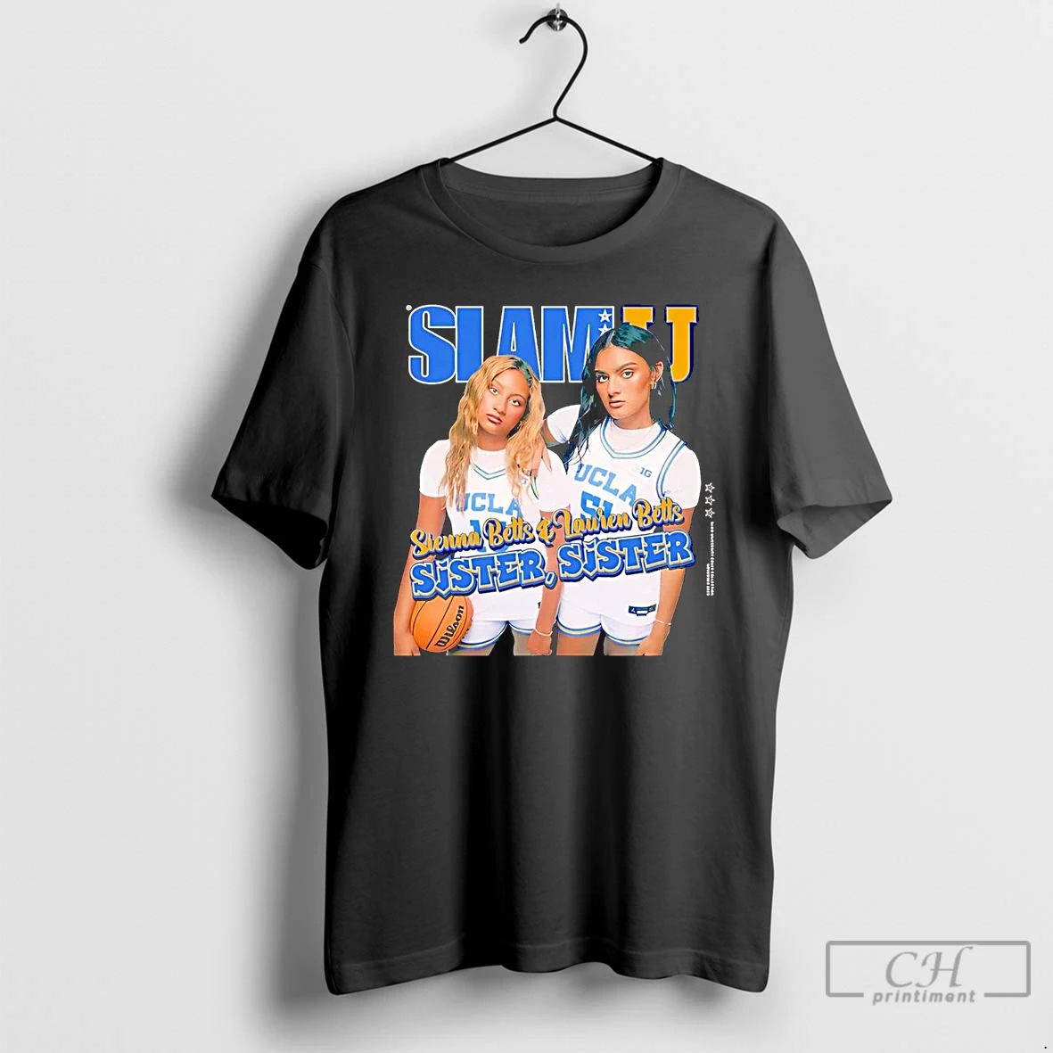 Premium Lauren Betts And Sienna Betts Sister Sister Ucla Bruins T Shirts