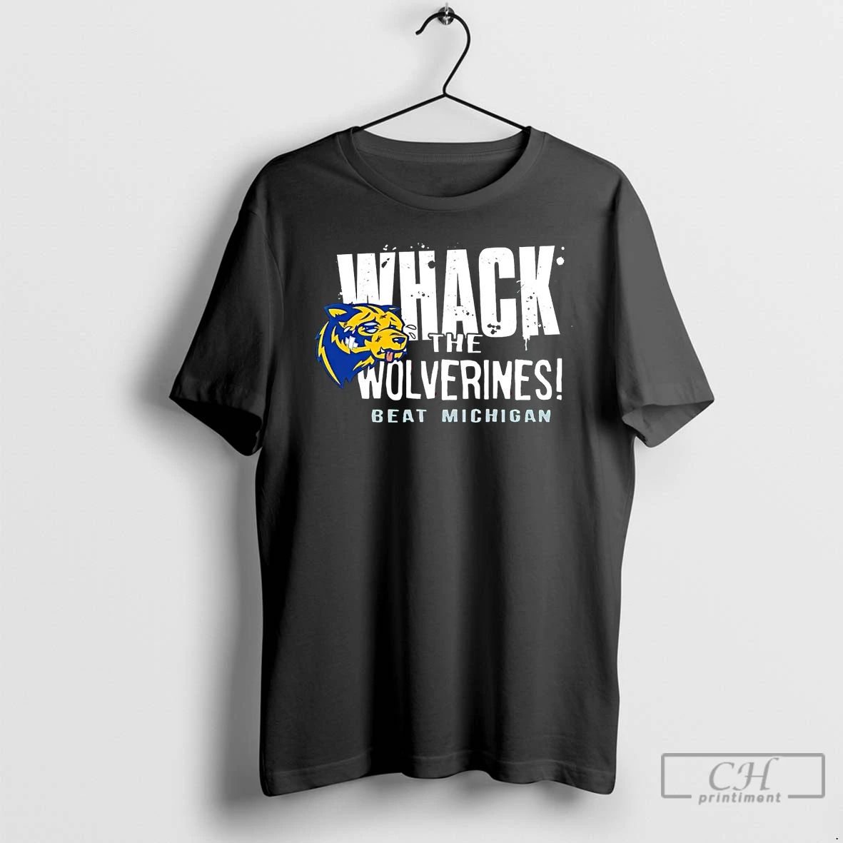 Classic Whack The Wolverines Beat Michigan T Shirts