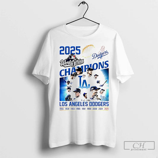 Premium 2025 World Series Champions La Dodgers Baseball