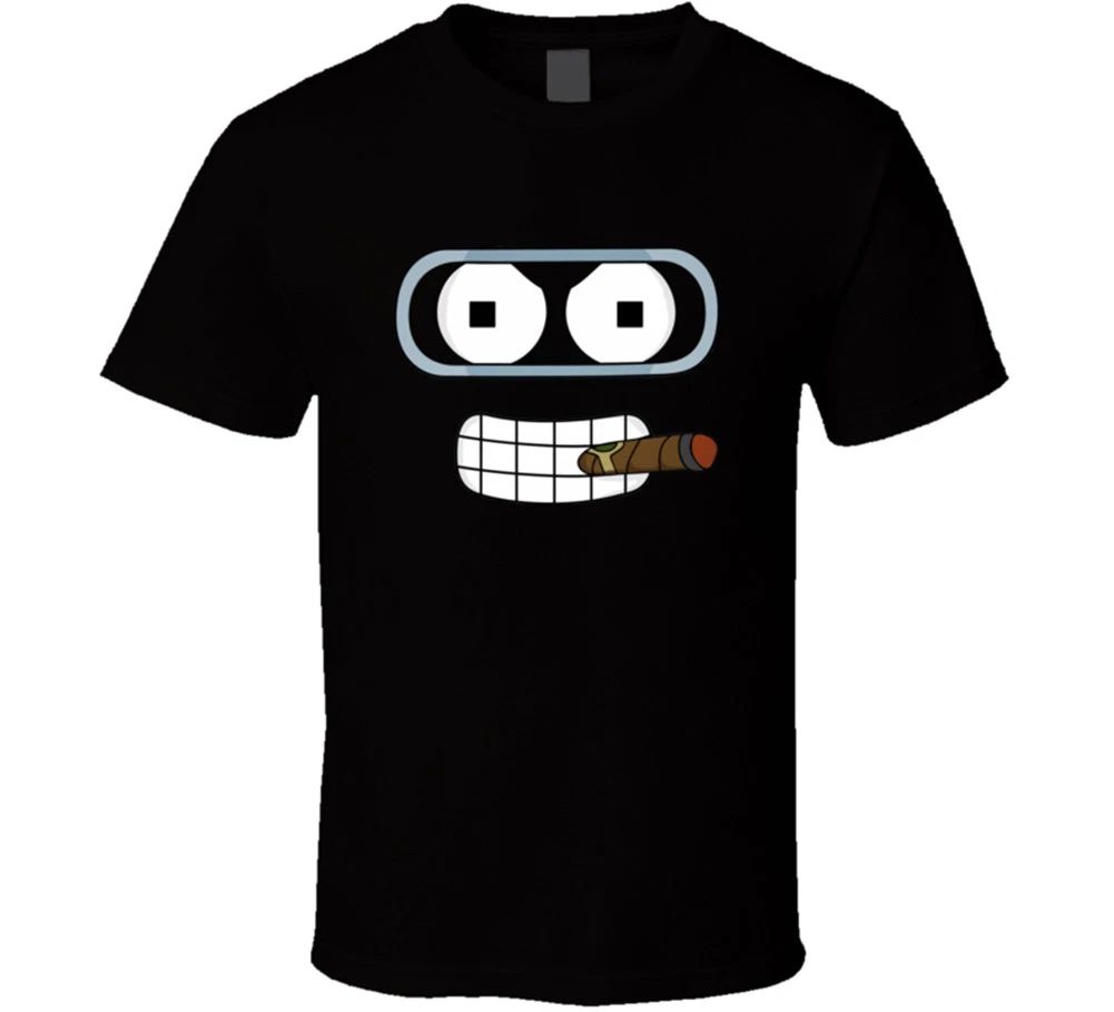 Futurama Bender Funny Cartoon T shirt Tee Many Colors Adult Gift New