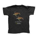 NEW - Retro National Geographic Seat Turtle 'go with the flow' reprint T-Shirt