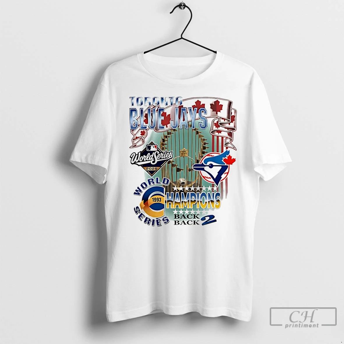 Classic Toronto Blue Jays World Series Champions Back To Back 1993 2025 Christmas