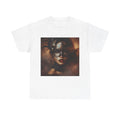 Unisex Adult T Shirt Fantasy Woman Masked Portrait Artwork