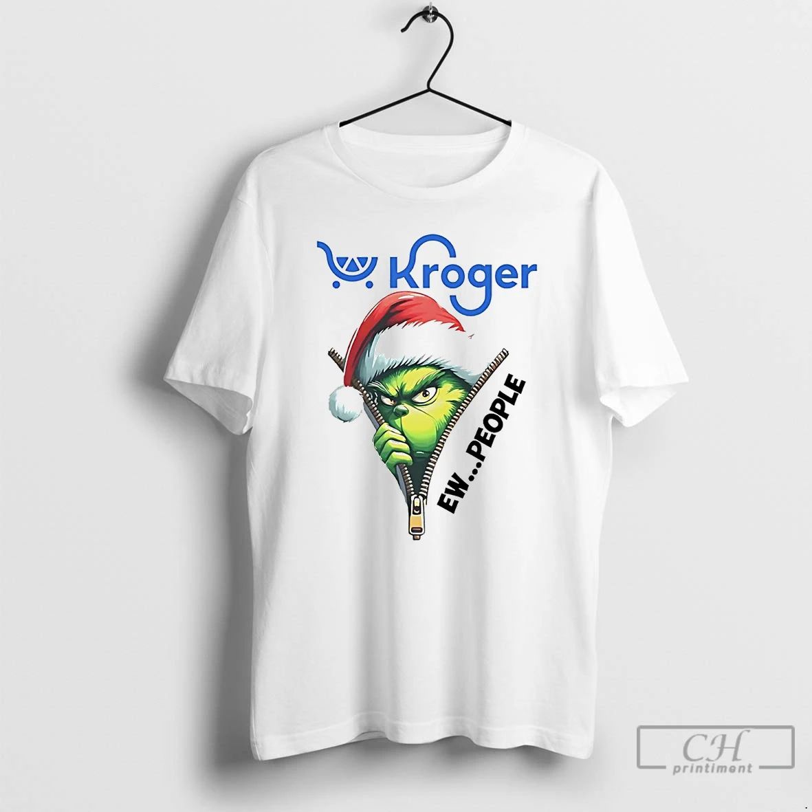 Classic Grinch Kroger Ew People Christmas T Shirts