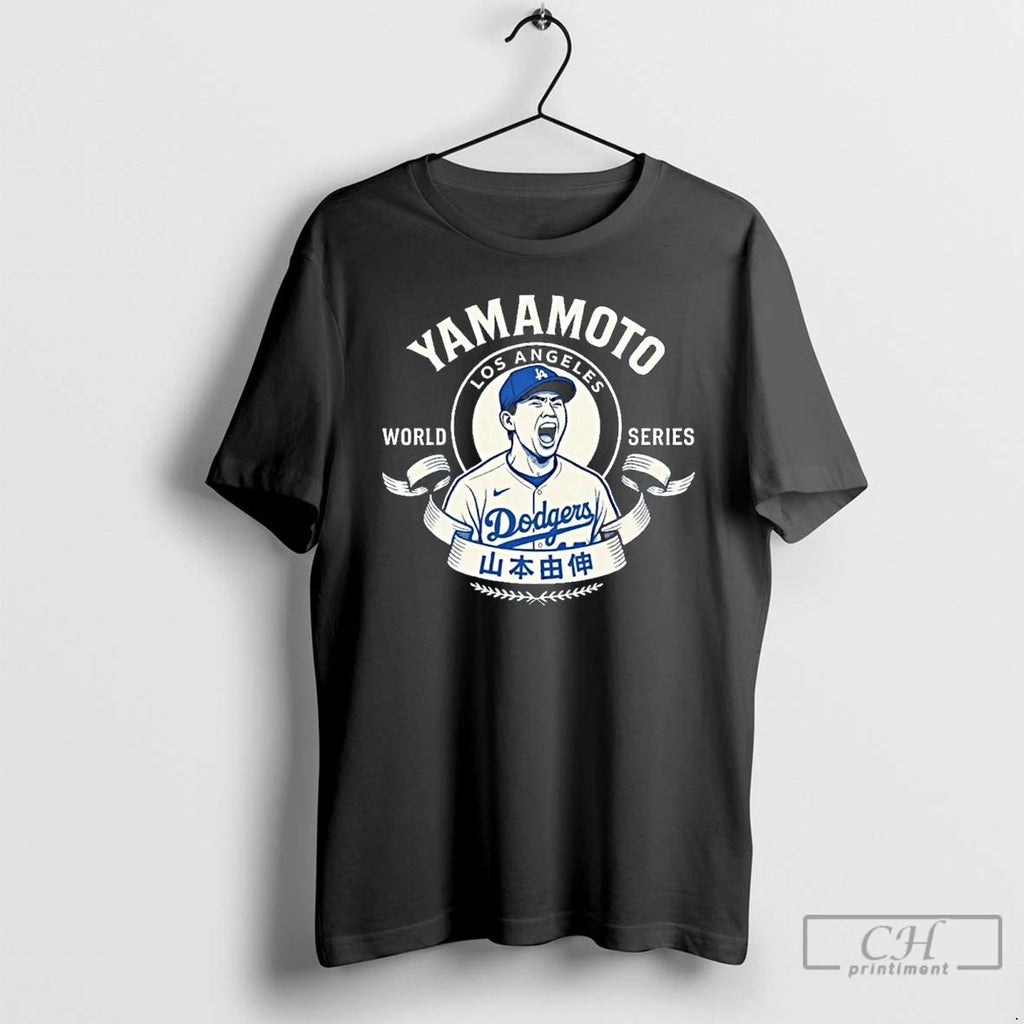 Premium Yamamoto Los Angeles Dodgers T Shirts