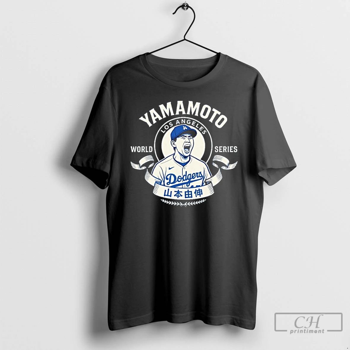 Premium Yamamoto Los Angeles Dodgers T Shirts