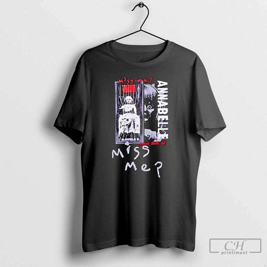 Classic Annabelle Miss Me Ornaments T Shirts