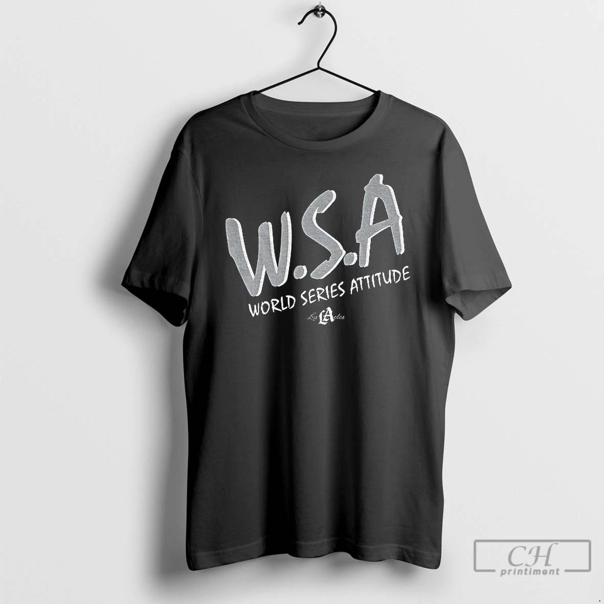 Classic Los Angeles Dodgers W S A World Series Attitude T Shirts