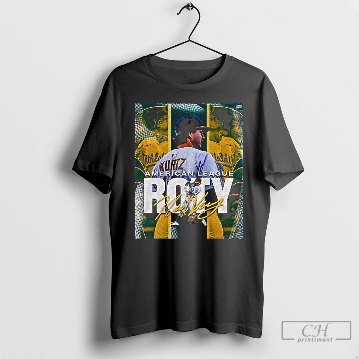 Premium Nick Kurtz Oakland Athletics Is The American League Rookie Of The Year Signature