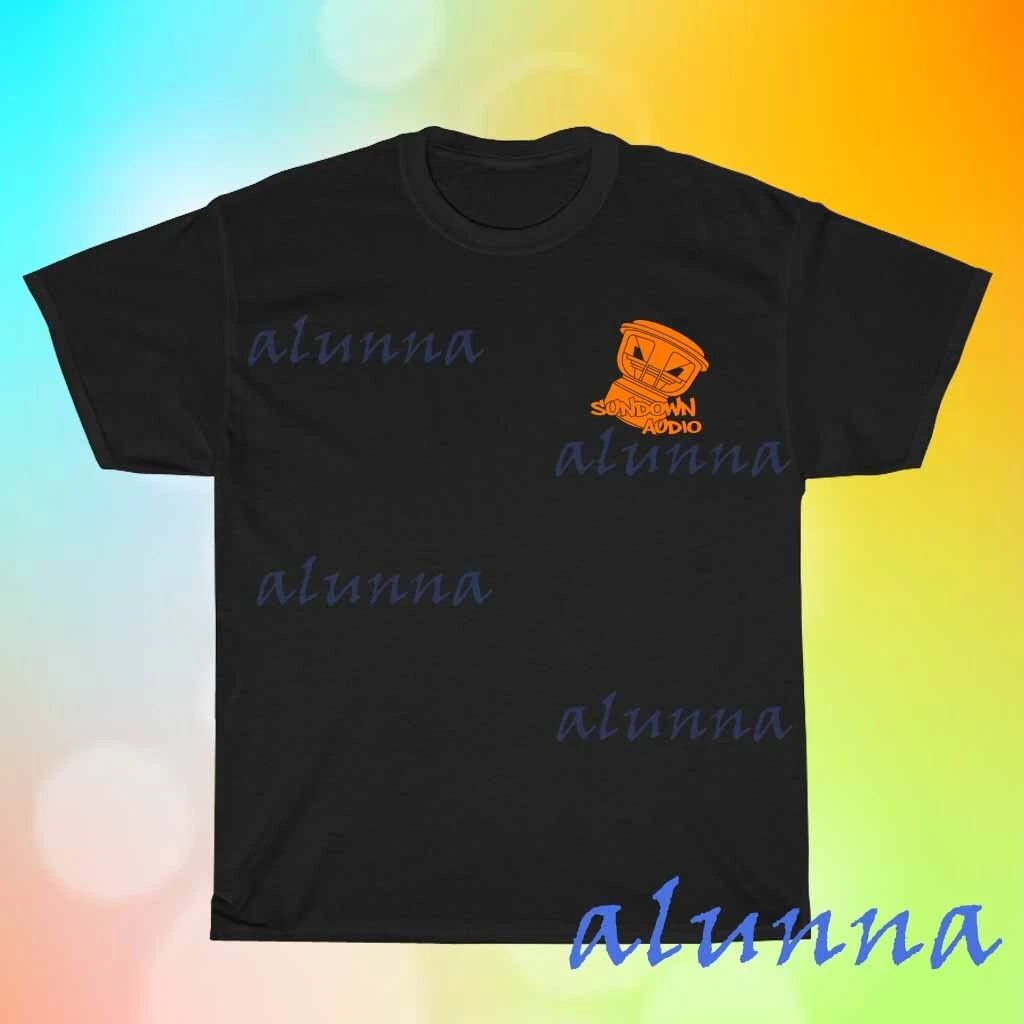 New SUNDOWN AUDIO Basshead Logo Men's T Shirt Funny Size S to 5XL