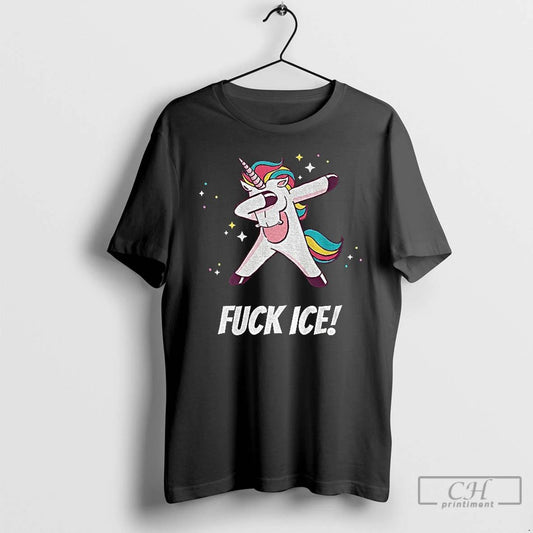 Premium Unicorn Dabbing Fuck Ice T Shirts