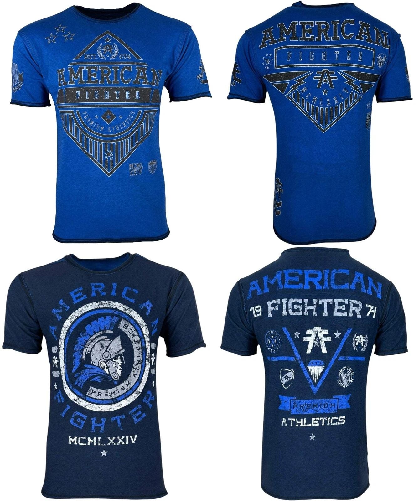 American Fighter Men's T-shirt Reversible Clarkson Addison (2 Sided Shirt)