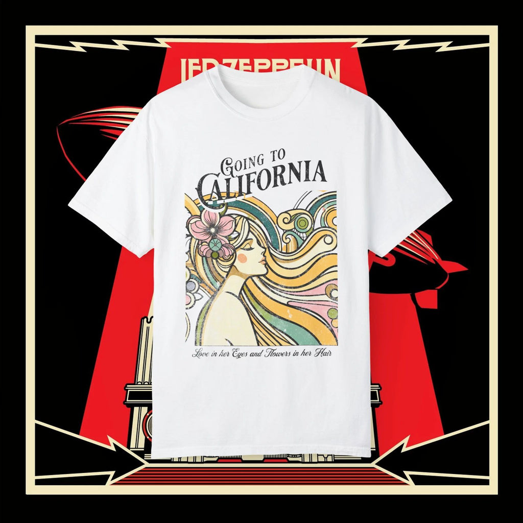 Vintage Led Zeppelin Going To California Unisex T-shirt, Zeppelin Shirt