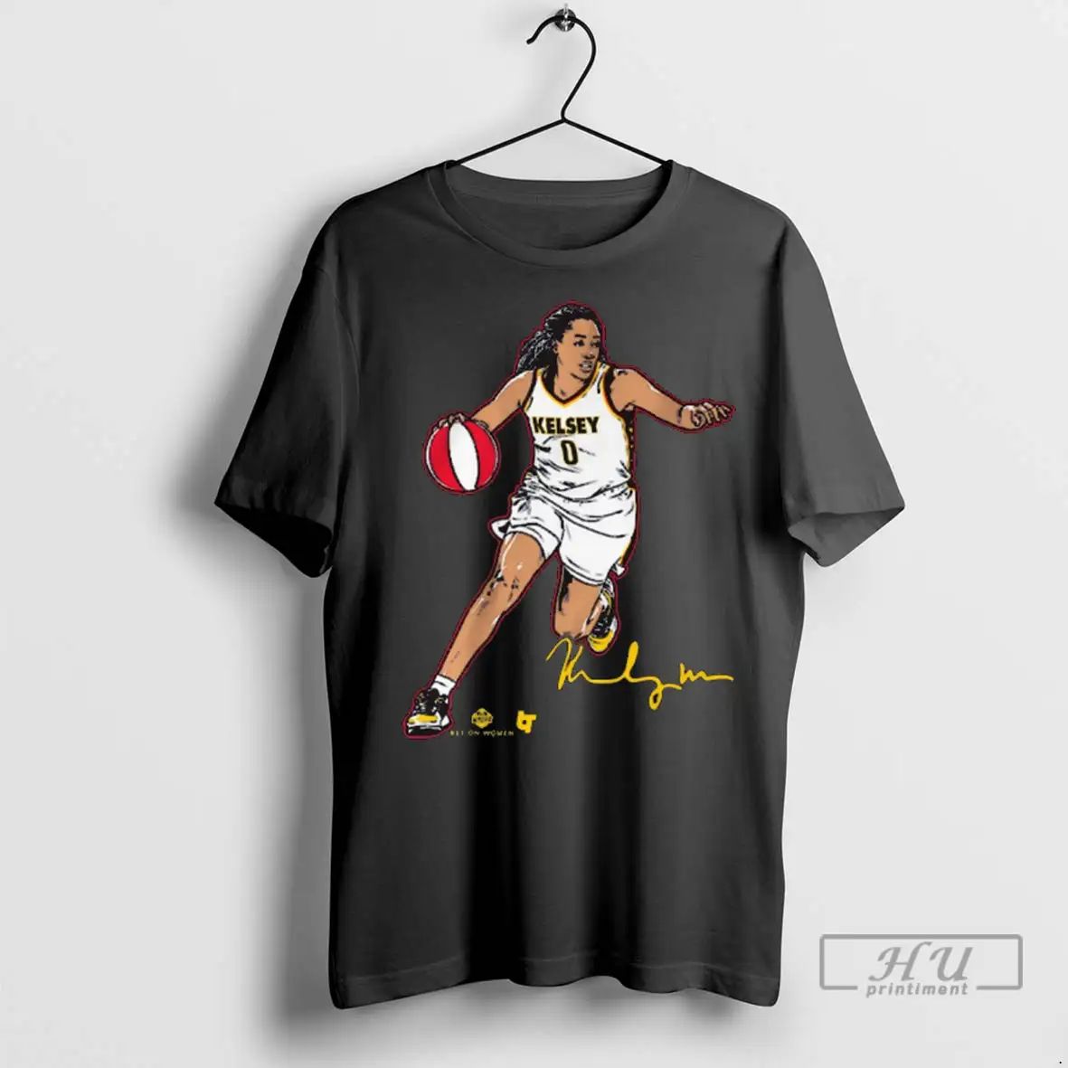 Trending Kelsey Mitchell Superstar Pose Indiana Fever Wnba Bet On Women Signature T Shirts