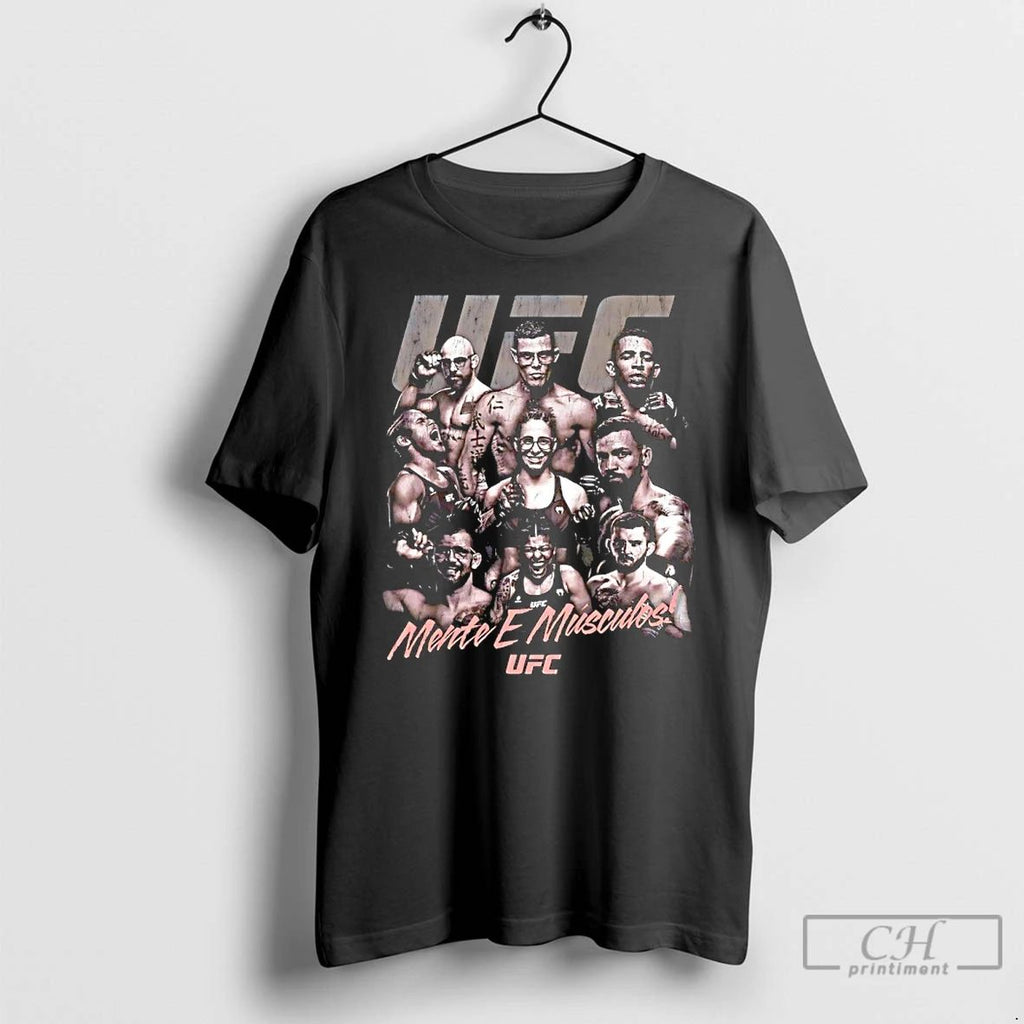 Classic Ufc Mente E Musculos Fighting Nerds Quasar Heavyweight T Shirts Hoodie Longsleeve