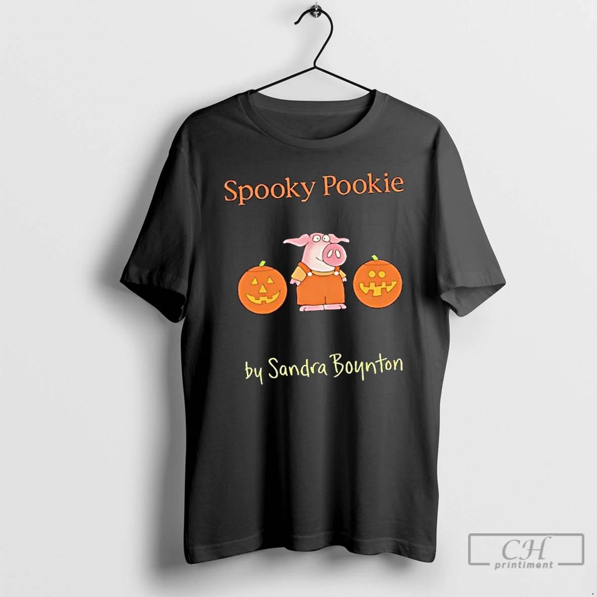 Classic Spooky Pookie By Sandra Boynton Pig Trick Or Treat T Shirts Hoodie Longsleeve