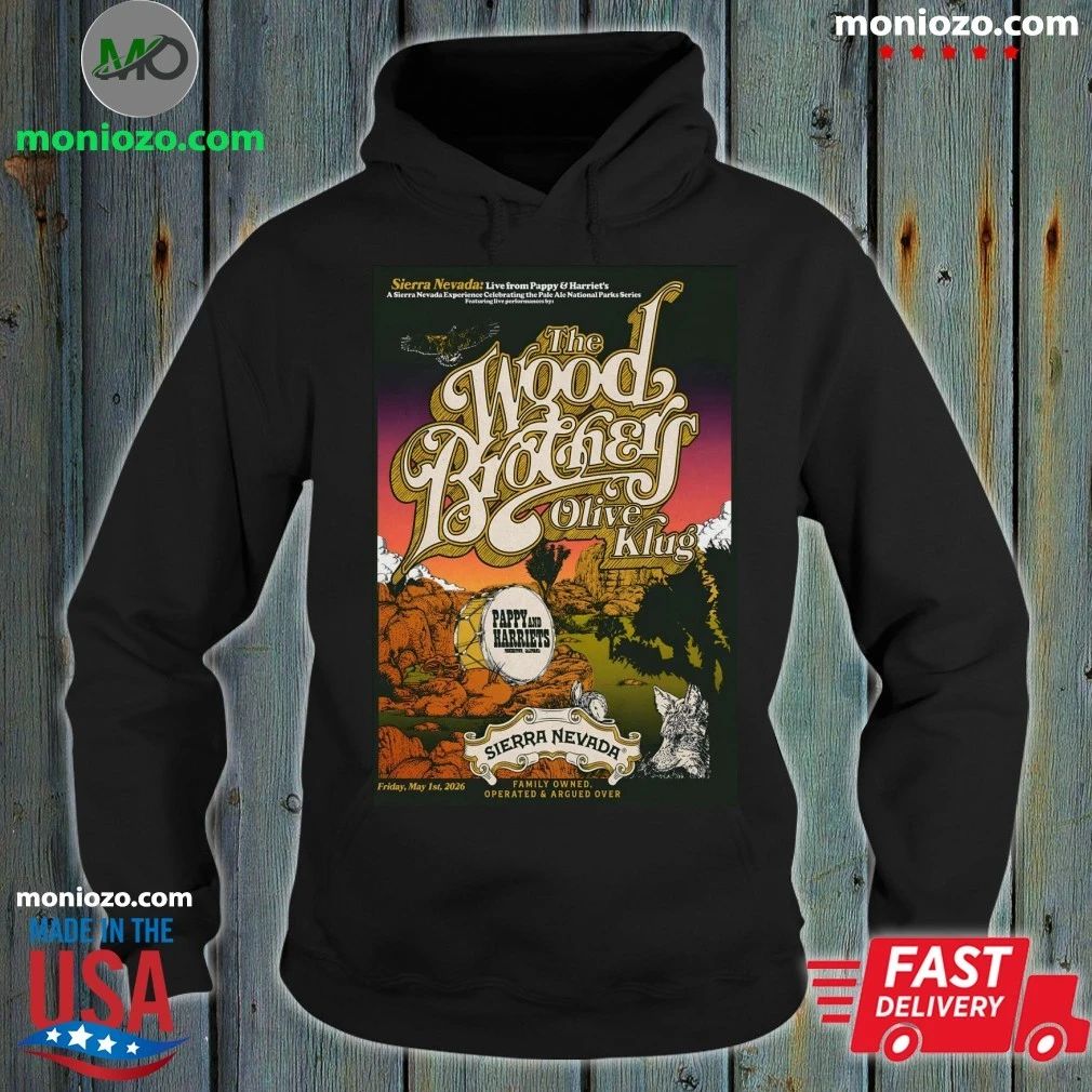The Wood Brothers Pioneertown CA 5 1 2026 Poster Shirt